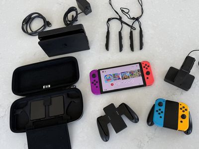 Nintendo Switch OLED Bundle - Like New