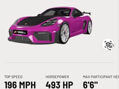 Xtreme Xperience Porsche 718 Cayman GT4 RS SOLD OUT