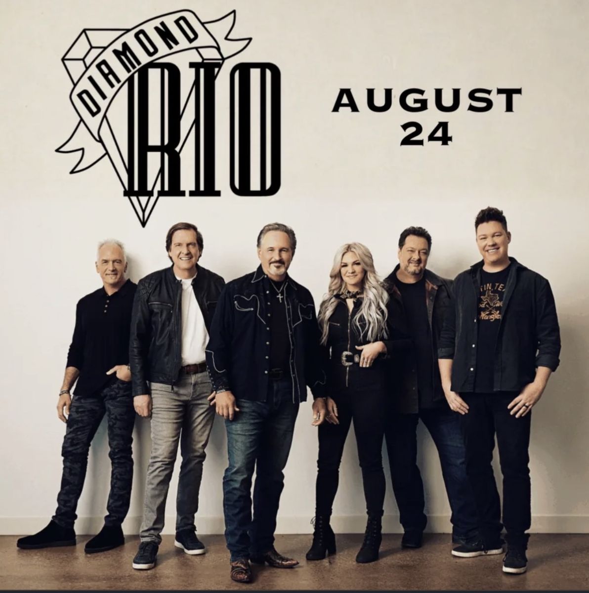 Diamond Rio Concert Ticket - General Admission Tonight at Scera Shell
