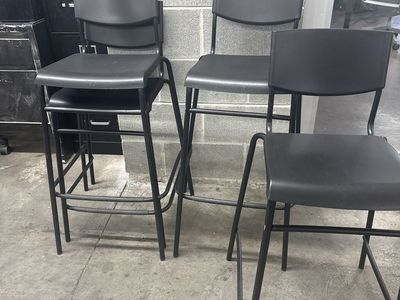 Black stools