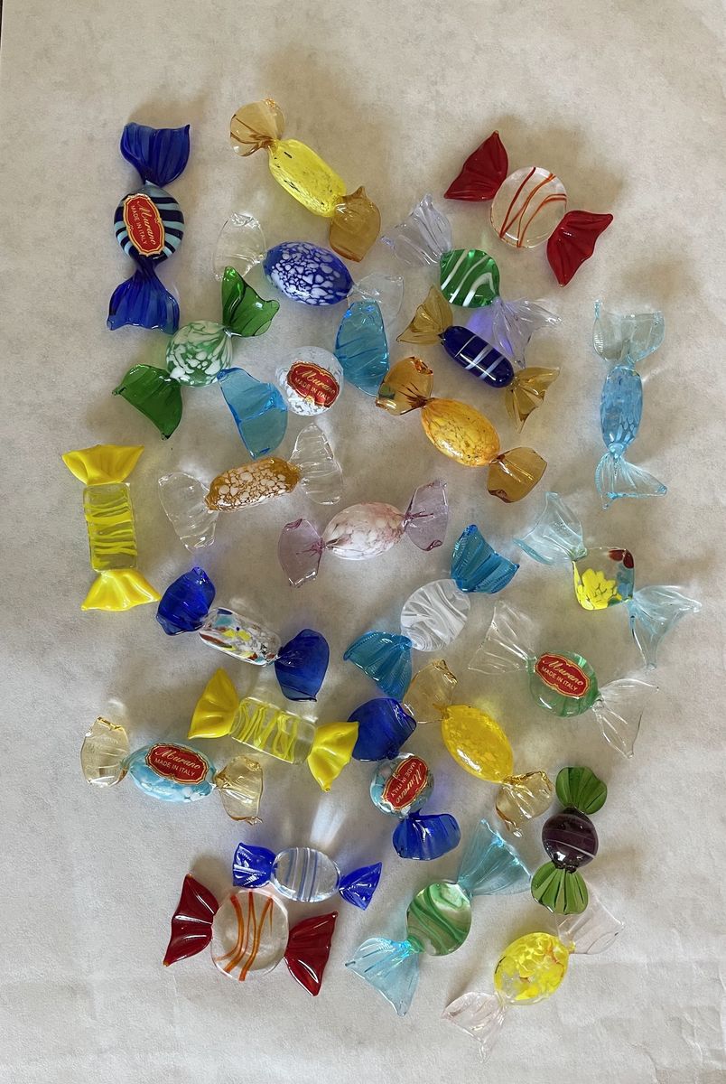Murano Italian Glass Candies