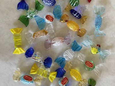 Murano Italian Glass Candies