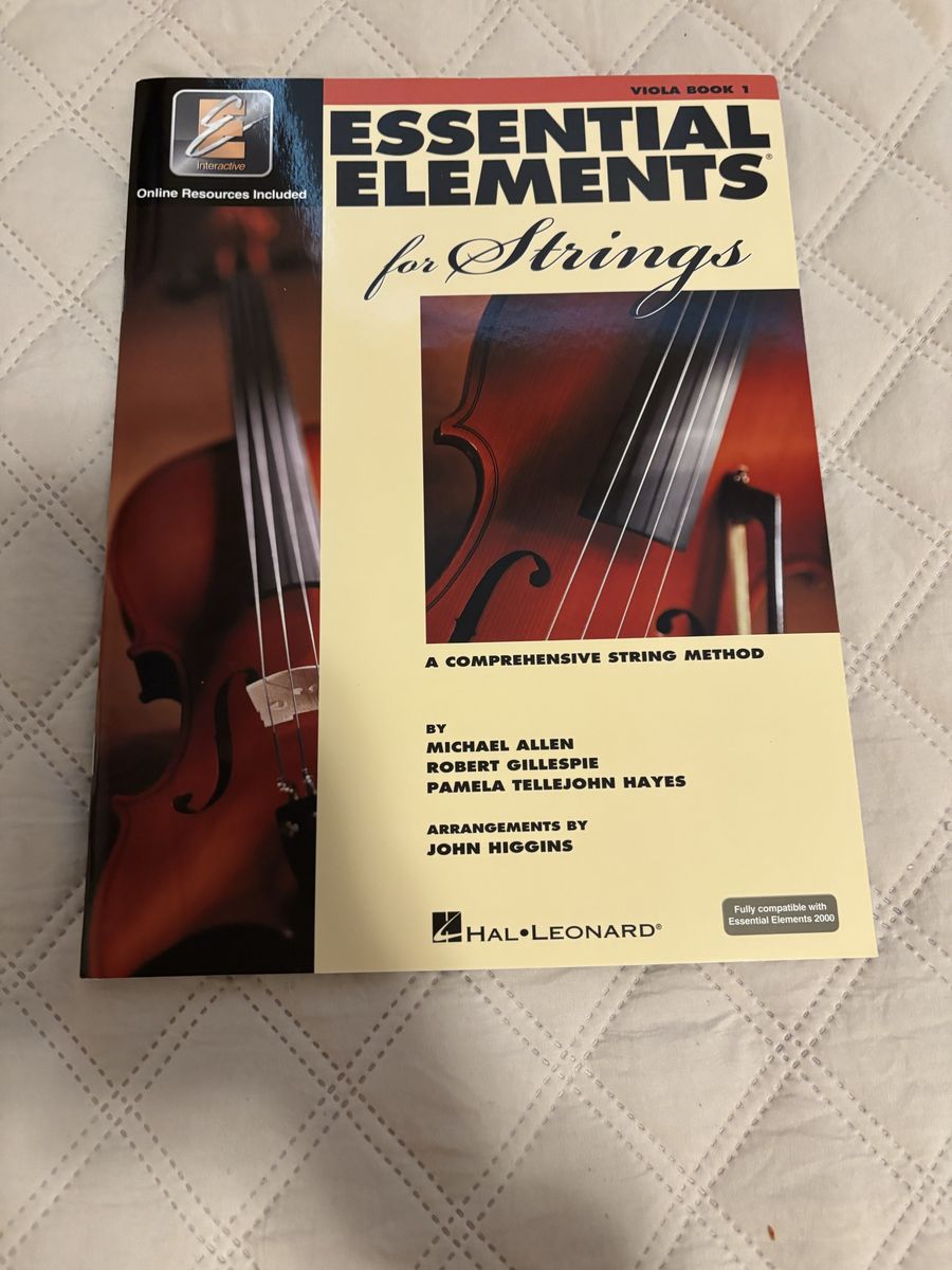 Essential Elements Viola Book 1