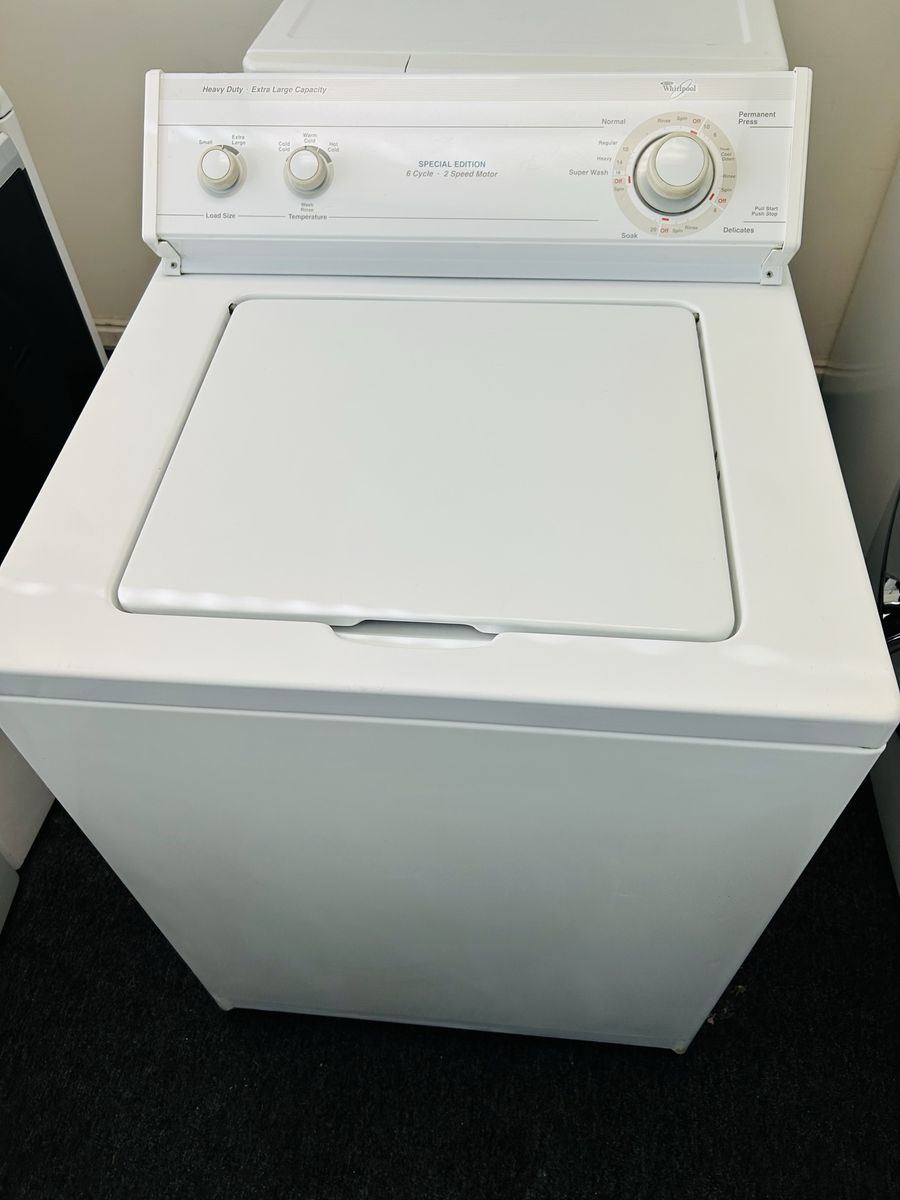 Super heavy duty whirlpool washing machine