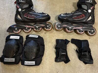 Rollerblades - Men’s Size 8 - Blade Runner Pro 80