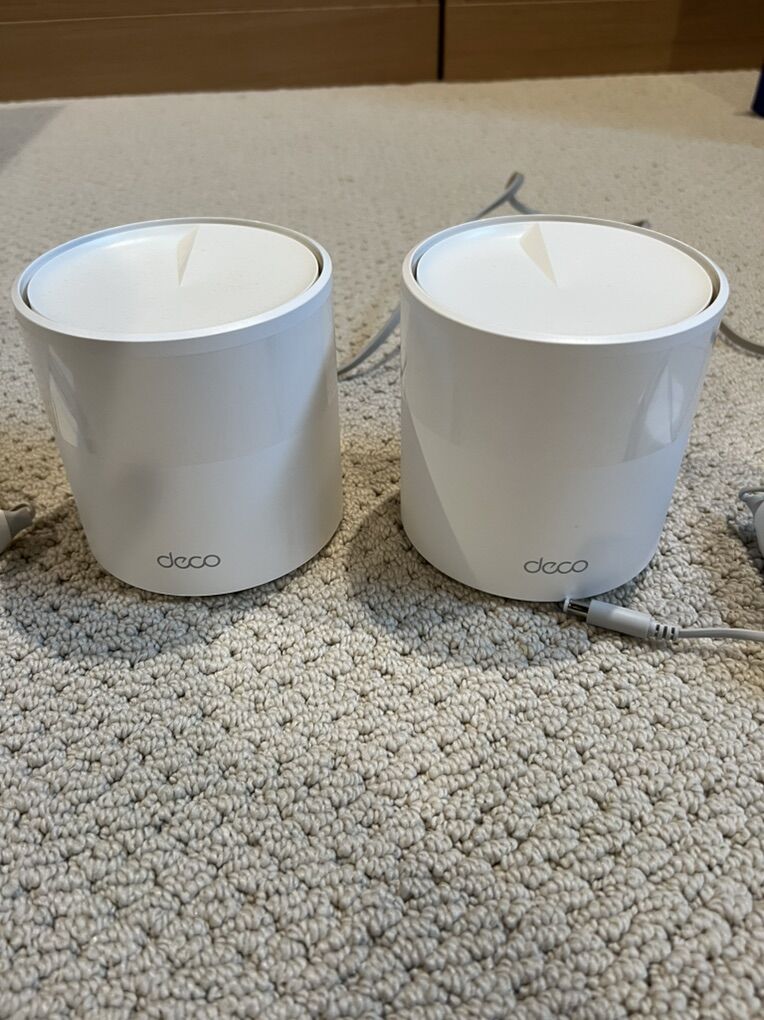 2 Deco X60 Mesh Wifi 6 Extenders