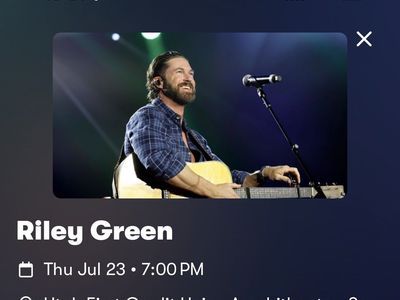 Riley Green Concert Tickets - Utah First Credit Union Amphitheatre - Thu Jul 23, 7:00 PM
