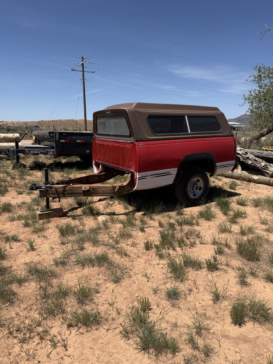 3/4 ton long bed GM trailer