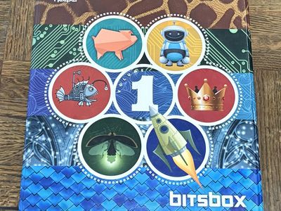 Bitsbox Apper Keeper Volume 1 Kids Coding Binder & Activity Cards Set