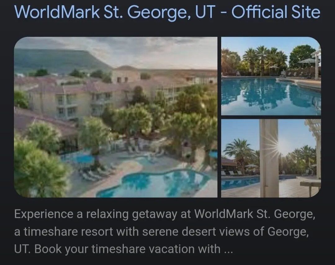 St. George Utah Worldmark February 12th to 16th