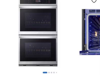 LG double wall oven air fryer