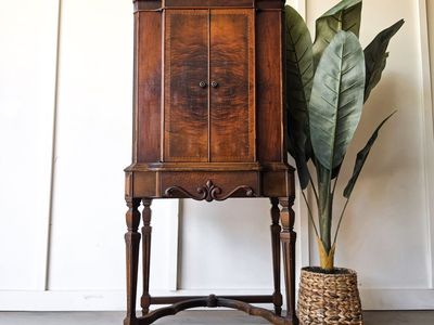 Beautiful Antique Radio Cabinet!