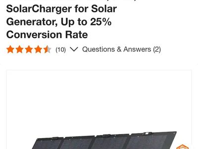 Portable solar panel 220 w