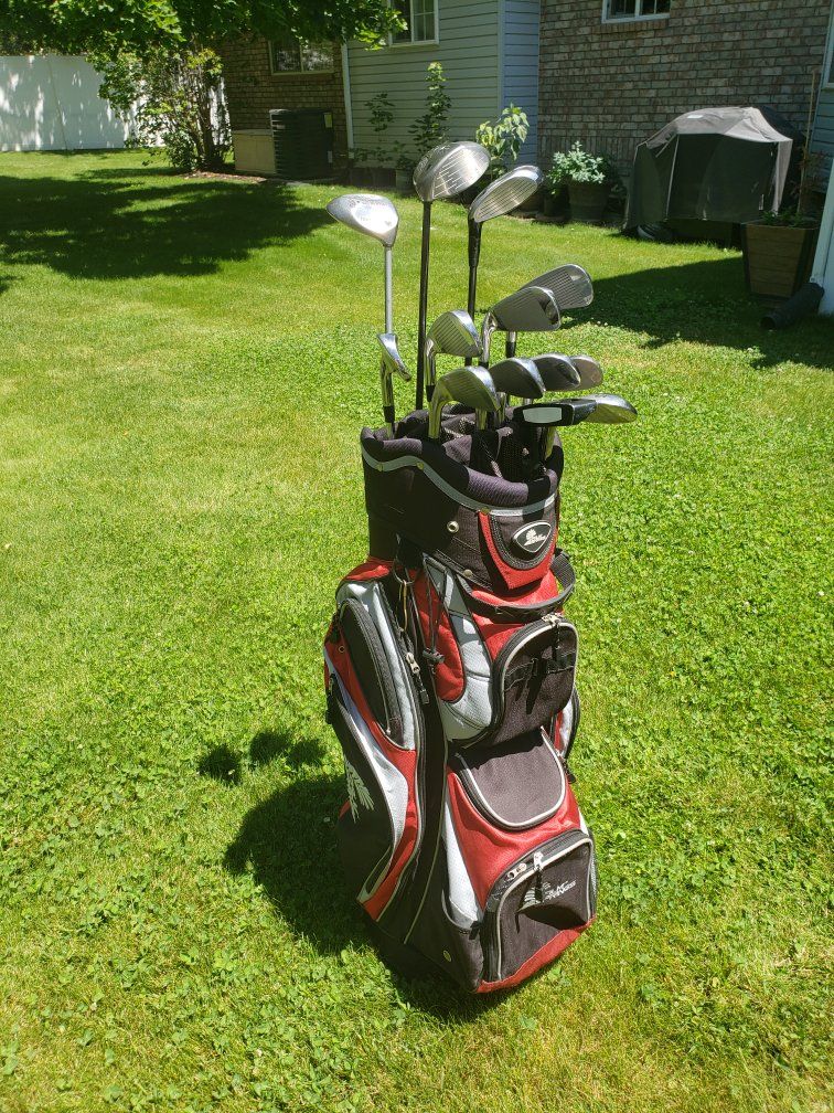 Full Set of Callaway & AdamsGolf Golf Clubs w/ Bag