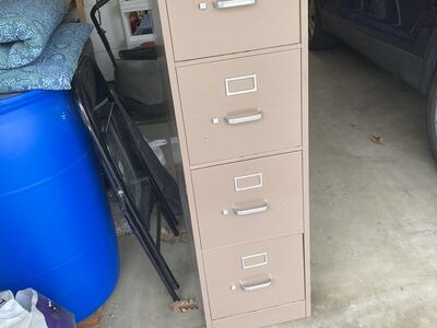 Metal File Cabinet