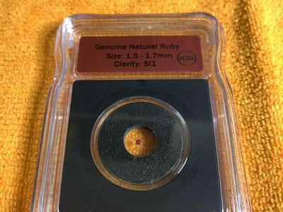 Genuine Natural Ruby