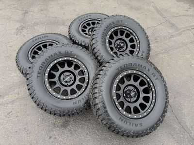 5 New Black Method LT285/70r17 RT 5x5 Jeep JK JL 5