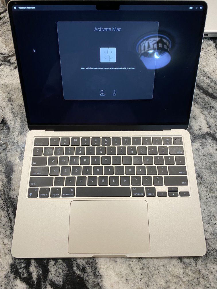 Apple MacBook Air M2 Chip Laptop 13.6-inch with MagSafe Charger - Excellent Condition
