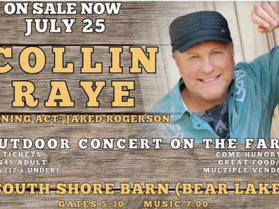 2 extra tickets Collin Raye- July 25