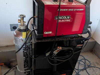 Lincoln Electric Power MIG 215 MPi — Multiprocess Welder