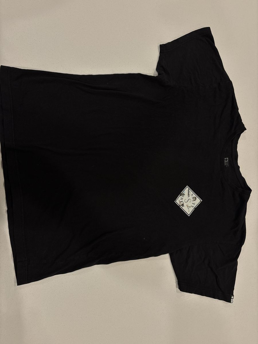 Salty Crew Men's Graphic Short Sleeve T-Shirt Size Large Black 100% Cotton