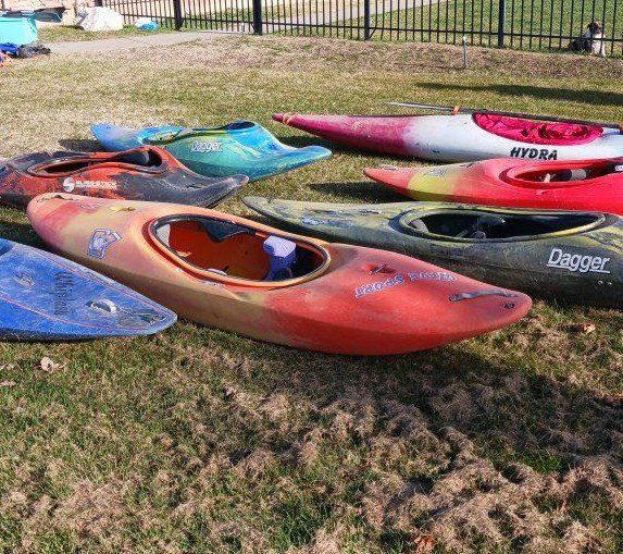 whitewater kayak equipment