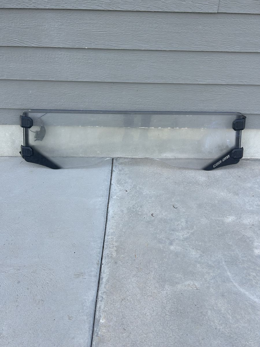 Can-Am Commander Half Windshield - Clear UTV/Side-by-Side Accessory