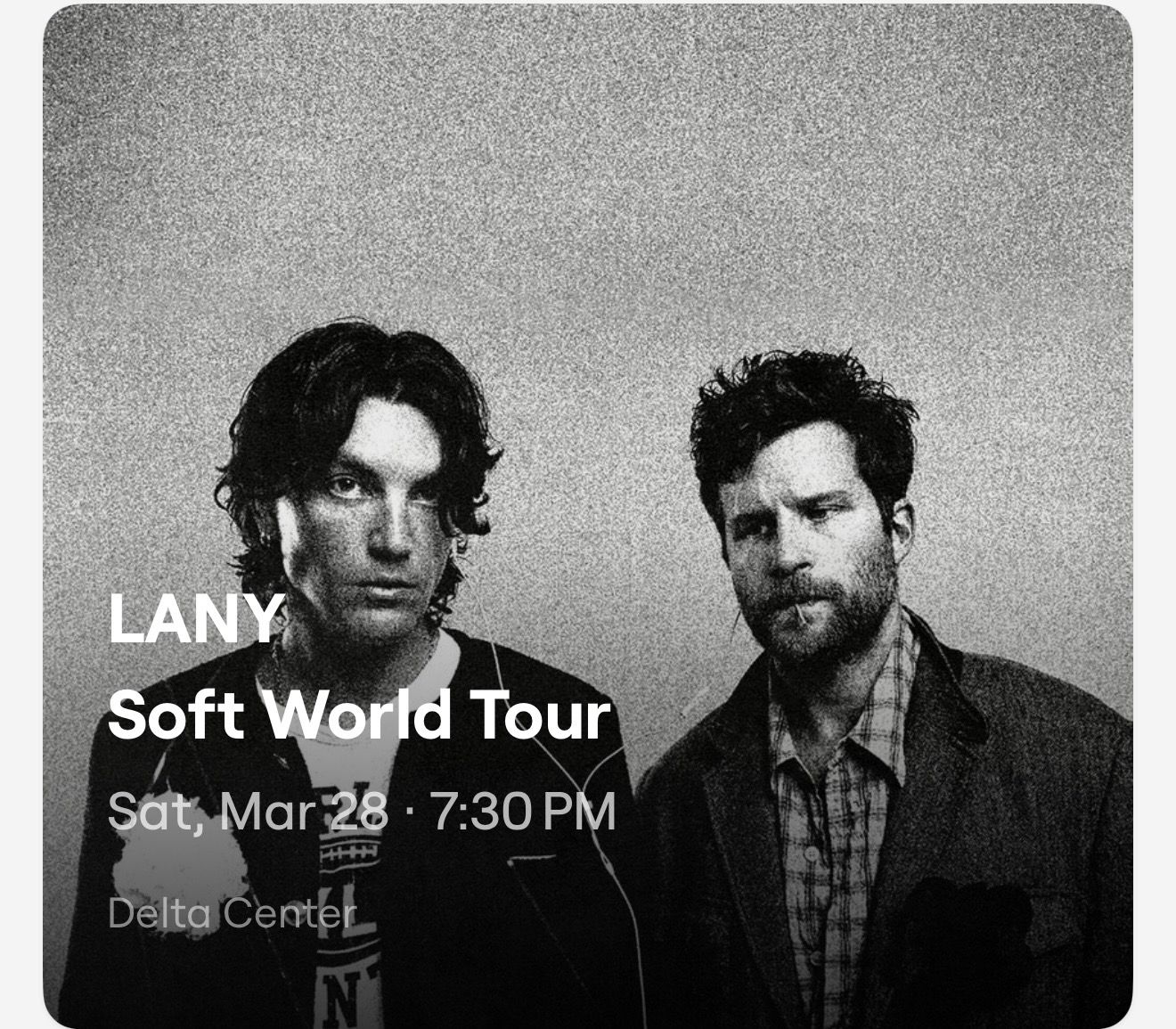 Lany Tickets Sec. 137 Row 19 Seats10,11