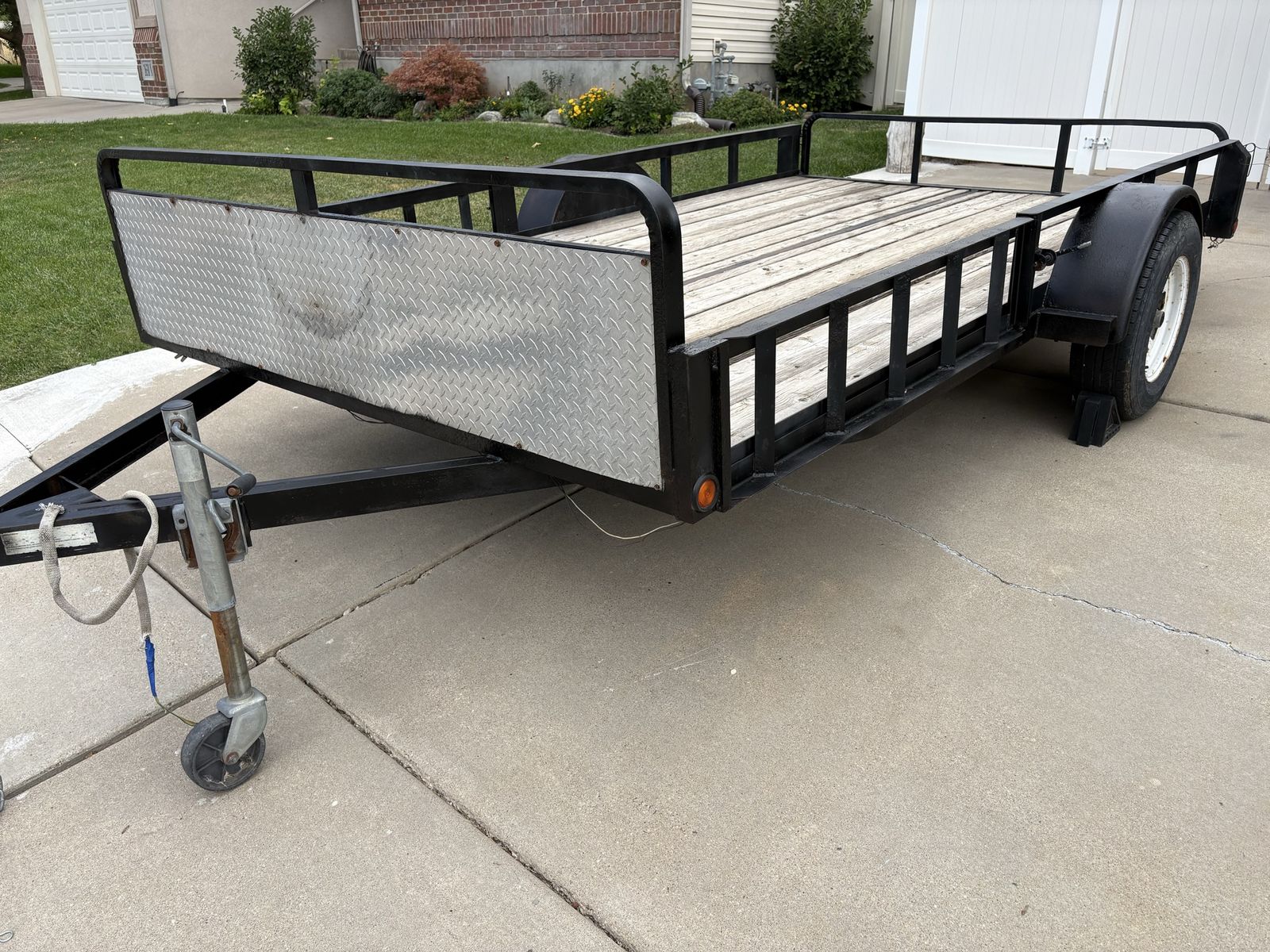 7x12 Utility UTV/ATV Trailer