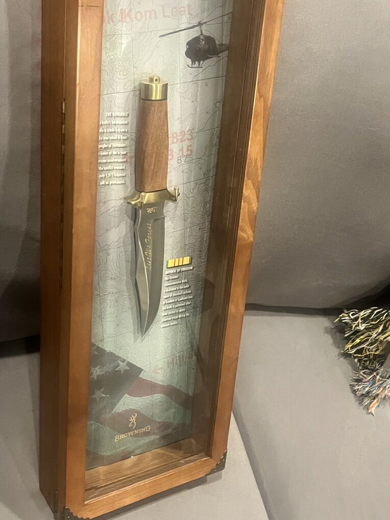 Browning Vietnam Cased Commemorative Knife