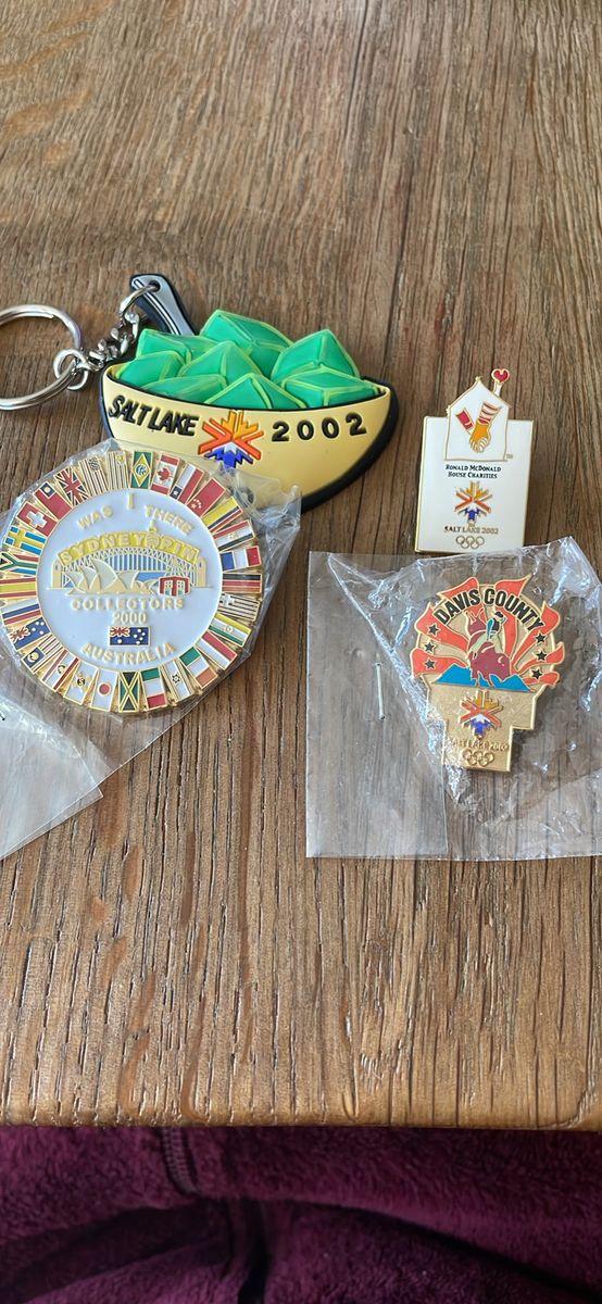 2002 Olympic pins