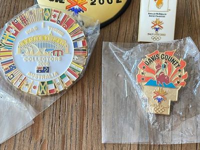 2002 Olympic pins