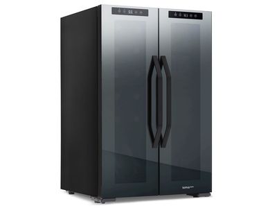 NEW Luma Comfort Shadow Series Wine Cooler Refrigerator 12 Bottle & 39 Can Dual Temperature Zones
