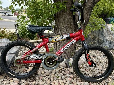 16” Hot Wheels bike ready to ride
