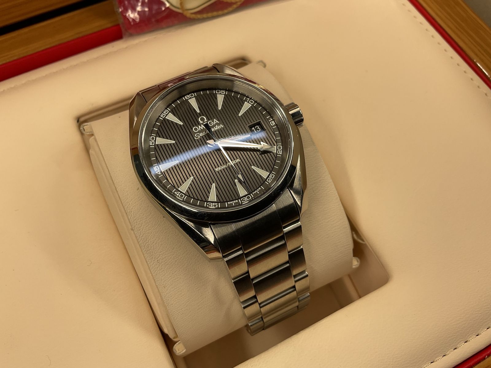 Omega Seamaster Aqua Terra Men's Watch - Grey Dial e75014447