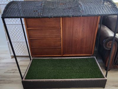 Porch Potty with cover