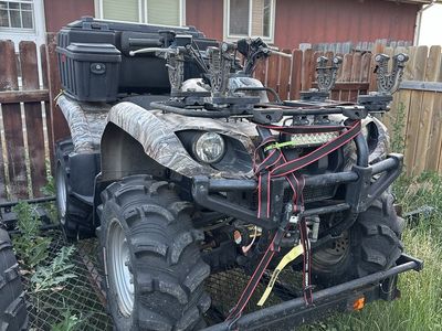 2 ATVs and trailer for trade