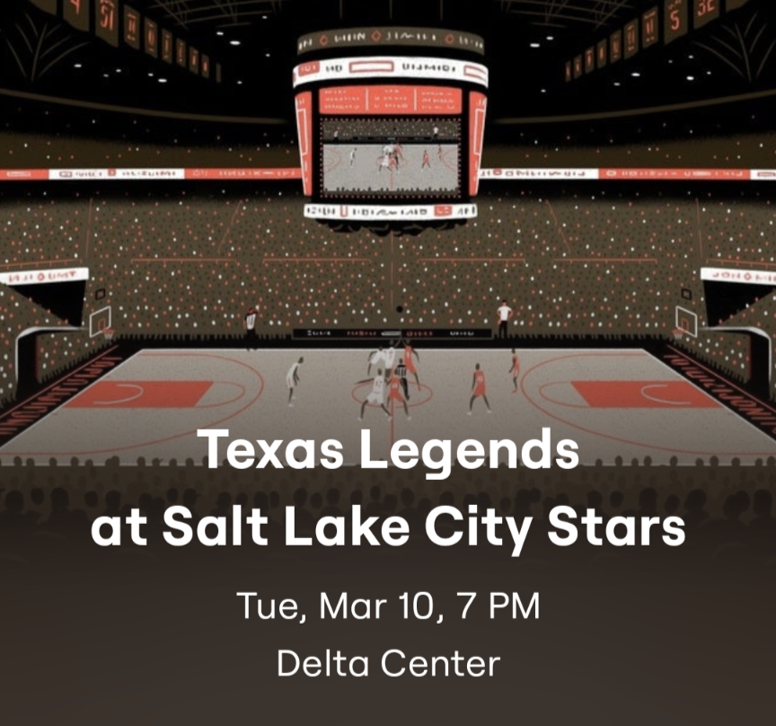 Stars vs Legends! Row 2 with 6 Tickets! At the Delta Center