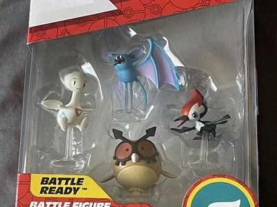 Pokemon Battle Figure Multi-Pack: Togetic, Zubat, Pikipek, Hoothoot - New, Sealed