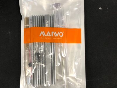 MAIWO KT058 PCIe X16 to M.2 NVMe SSD Adapter Card with Heatsink, Aluminum Housing
