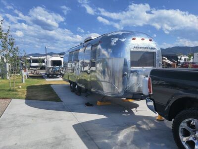Vintage 1968 Airstream Overlander Travel Trailer