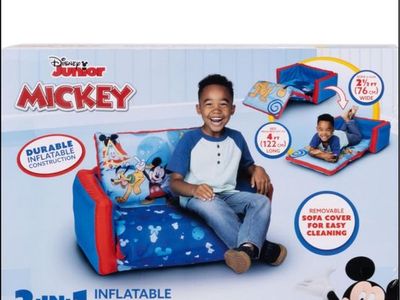 Inflatable Mickey sofa bed