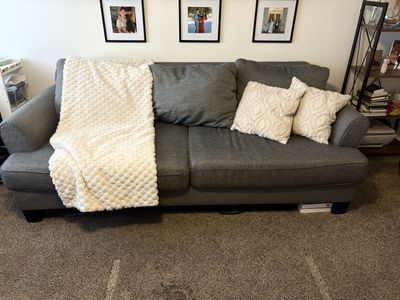 RC Wiley Gray Couch