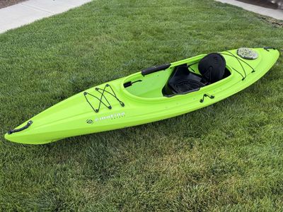 Emotion Kayaks Lime Green Sit-Inside Recreational Kayak