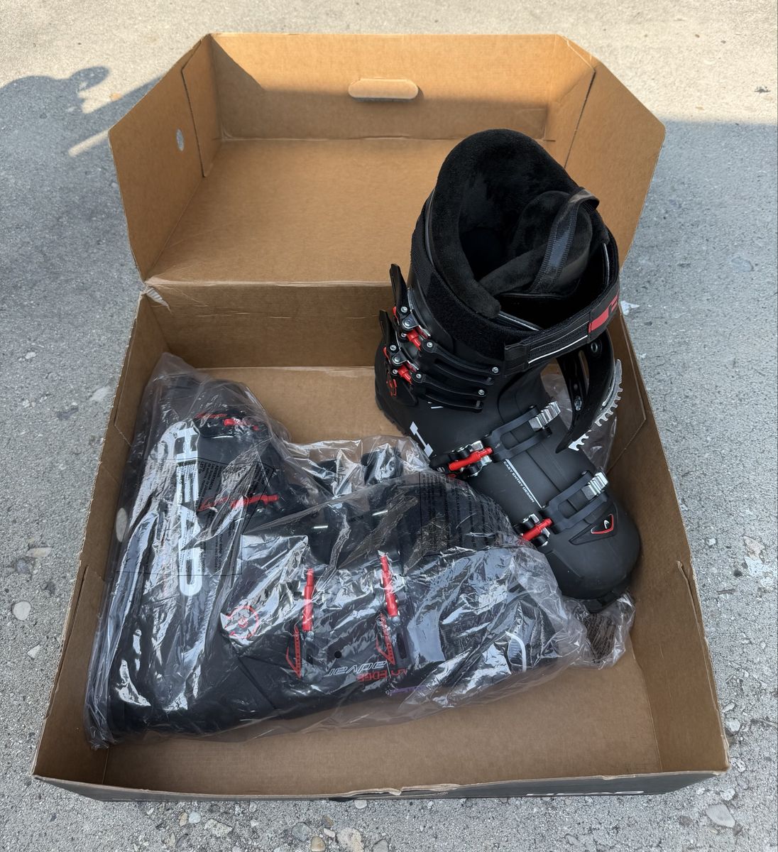 HEAD Advant Edge 75 R Ski Boots - Black / Anthracite - Size 29.5 (333mm)