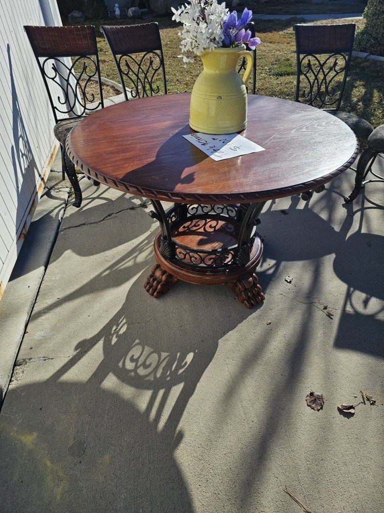 Ashley table and 5 chairs