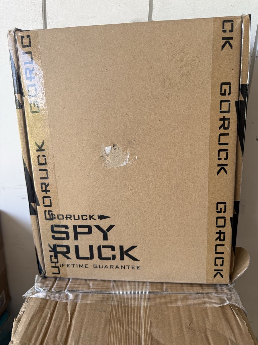 New GoRuck SpyRuck 12 Pound Weight Vest Black