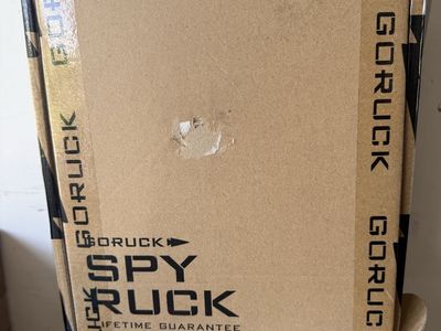 New GoRuck SpyRuck 12 Pound Weight Vest Black