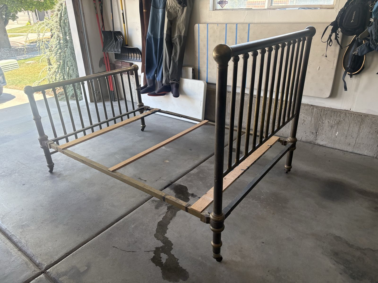 Full Size BRASS Bed Frame