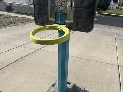 Fisher price basketball hoop -used